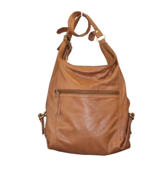 Handbag Mila Goat's Leather Tan