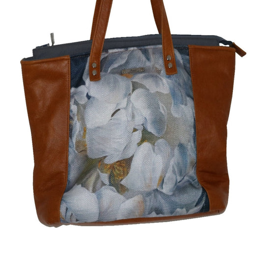 Handbag with Art - Handmade
