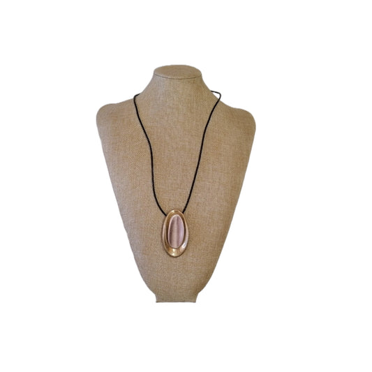 Necklace with Pendant Silver/Bronze