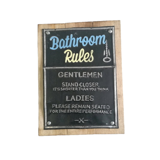 Wall Plaque with Saying