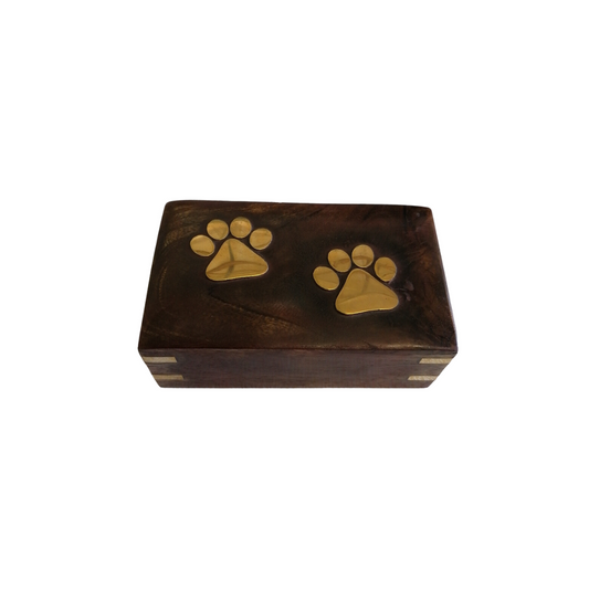 Pet Ashes Wooden Box