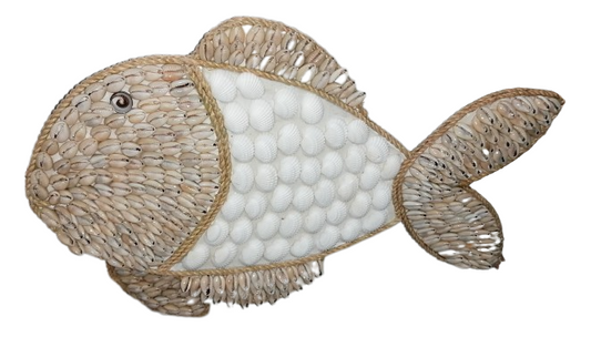 Decor Fish w/shells medium