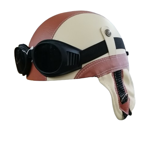 Helmet with Goggles