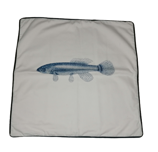 Cushion Cover Fish 60x60cm