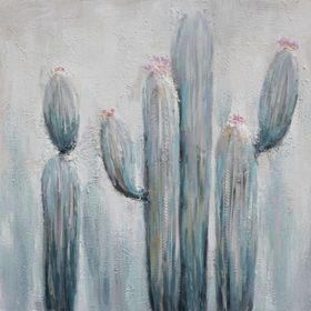 Canvas Cactus 80cm x 80cm