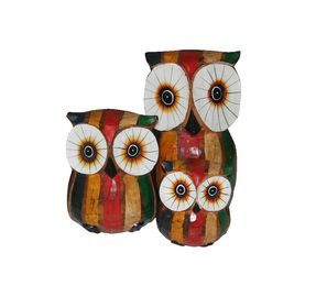 Owl wooden decor