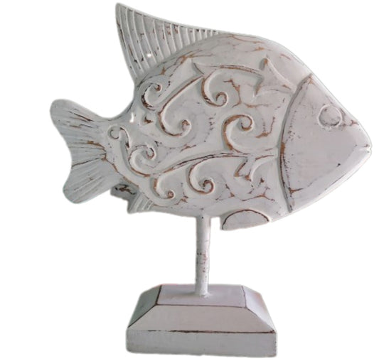 Wdn Fish on Stand 35cm