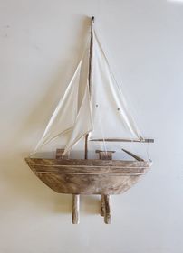 Wooden Sailing Boat M/L